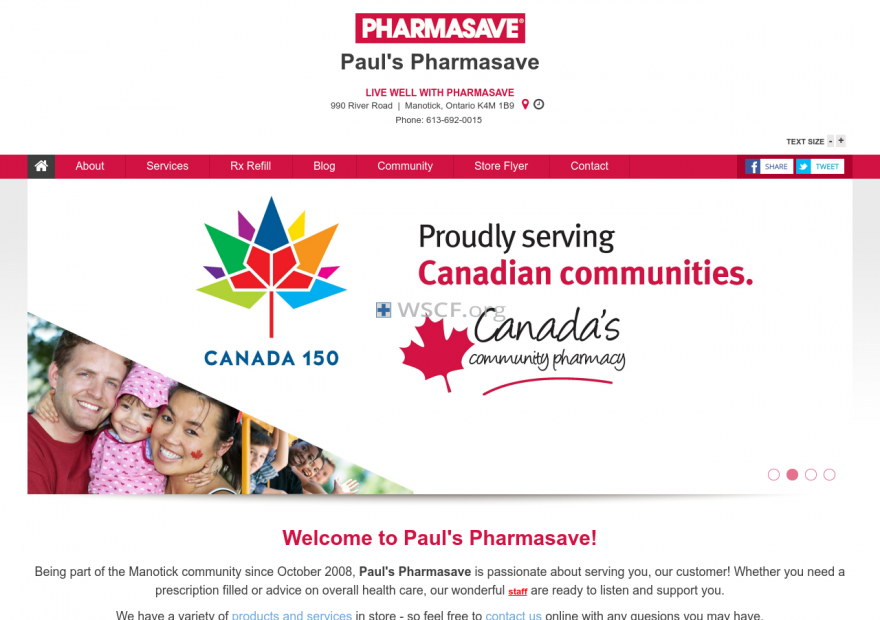 Paulspharmasave.com Great Web Pharmacy