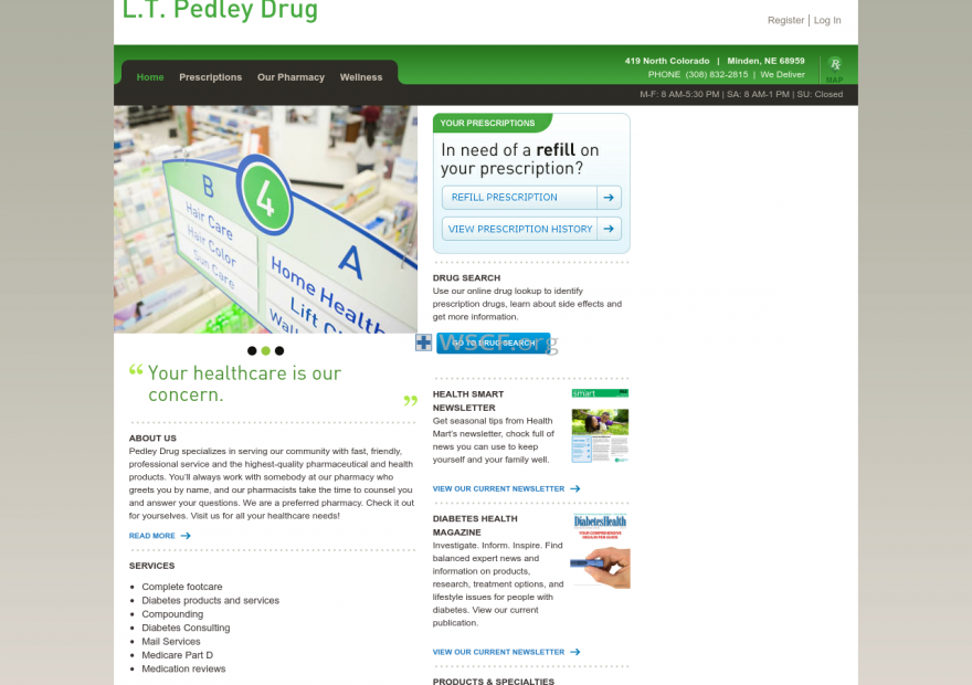 Pedleydrug.com Great Web Drugstore