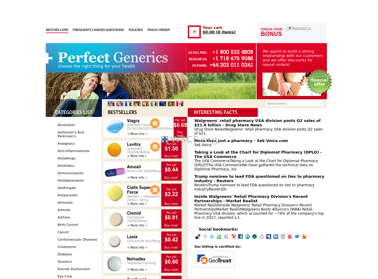 Perfectgenerics.org My Generic Drugstore