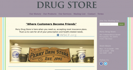 Perrydrugstore.net Mail-Order Pharmacies
