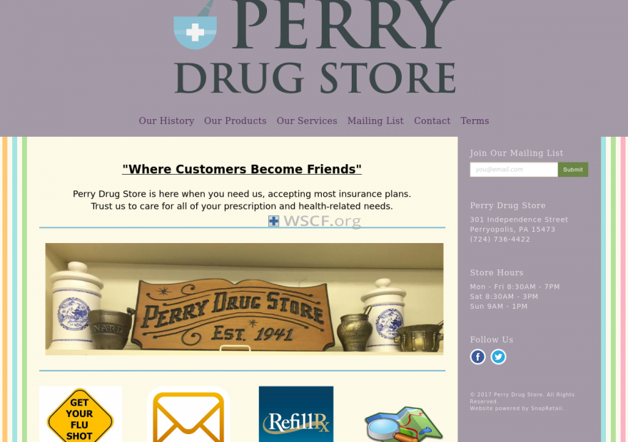 Perrydrugstore.net Mail-Order Pharmacies