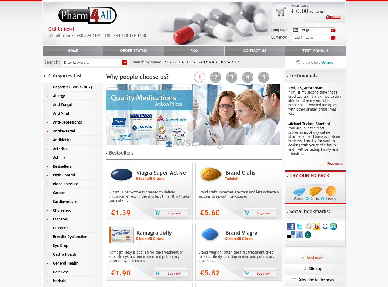 Pharm-4-All.com Web’s Drugstore