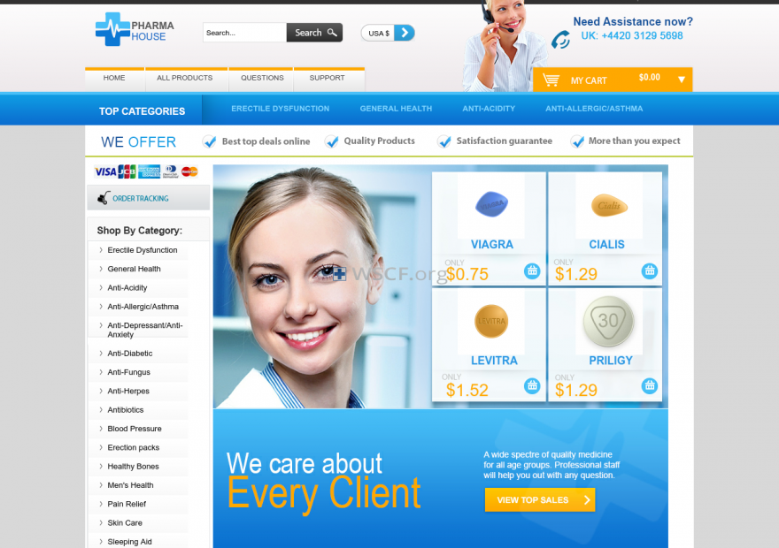Pharma-House.net Friendly and Professional