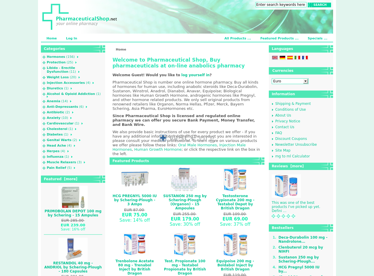 Pharmaceuticalshop.net Online Drugstore