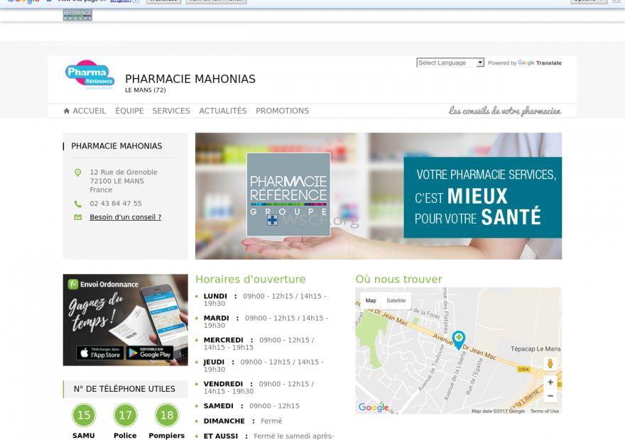 Pharmacie-Lemans.net International Pharmacy
