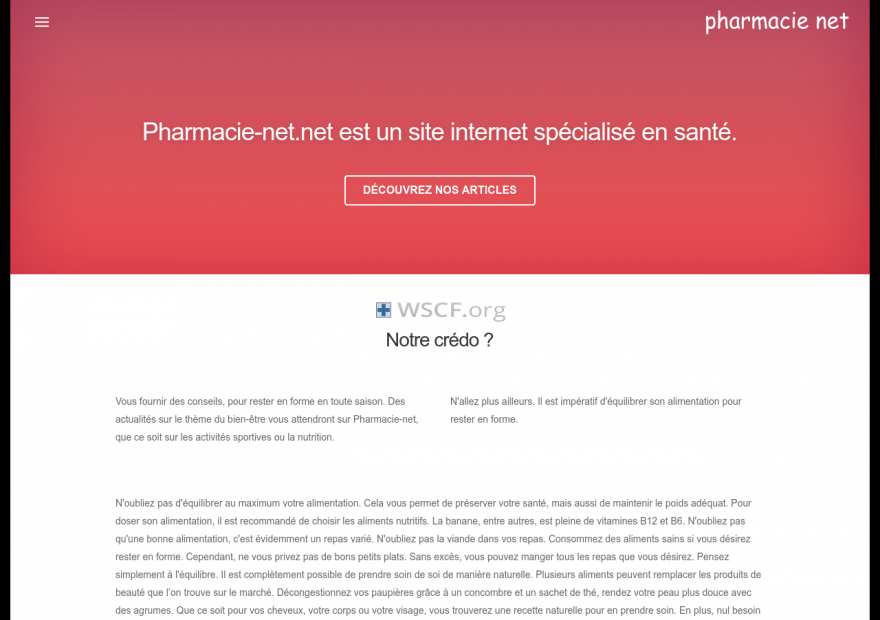 Pharmacie-Net.net Pills Store