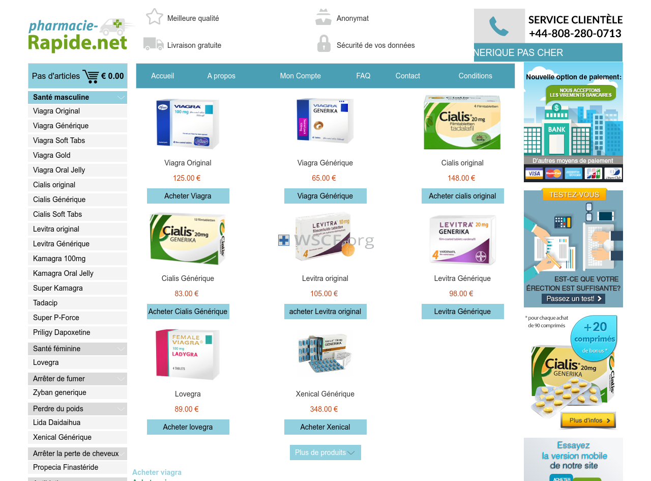 Pharmacie-Rapide.net Big Choice Generic Drugs