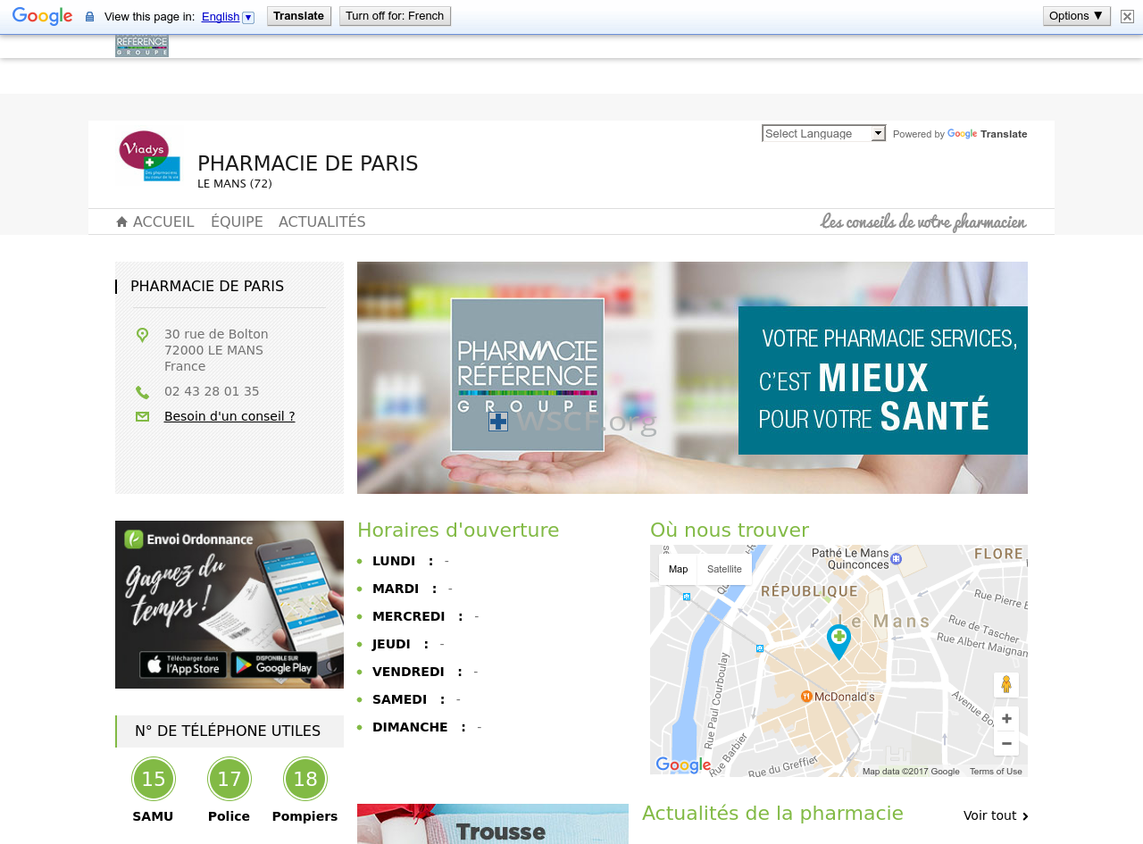 Pharmacielemans.com The Internet Pharmaceutical Shop