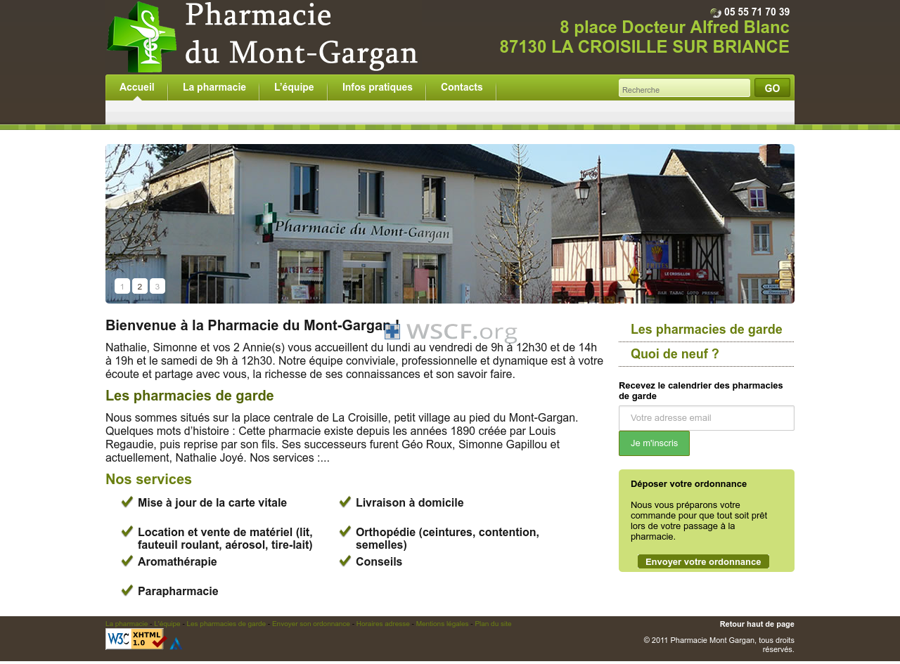 Pharmaciemontgargan.com Pharmacy