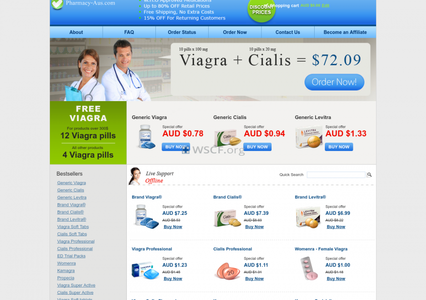 Pharmacy-Aus.com Online Pharmaceutical Shop