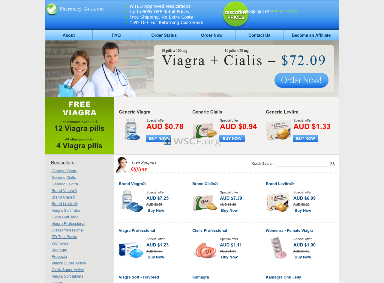 Pharmacy-Aus.com Online Pharmaceutical Shop