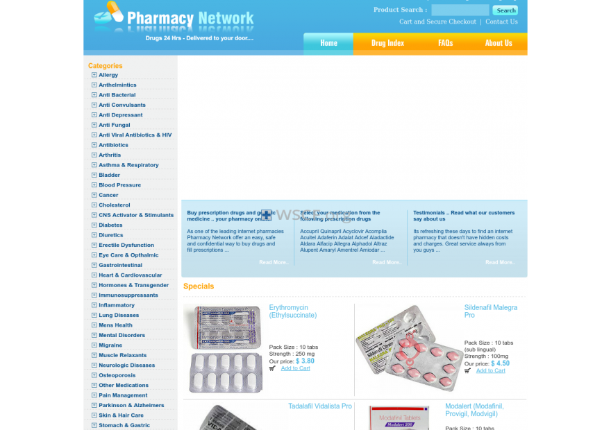 Pharmacy-Network.com Special Offer And Discounts