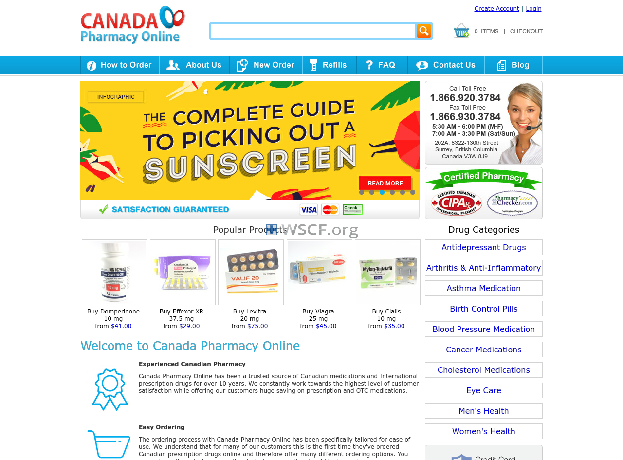 Pharmacydirectcanada.com Mail-Order Drugstore