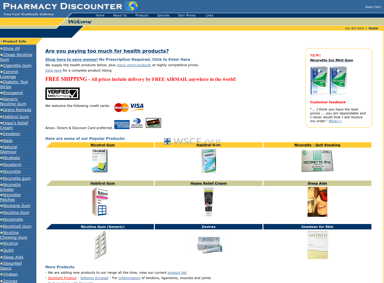 Pharmacydiscounter.com Online Drug Store