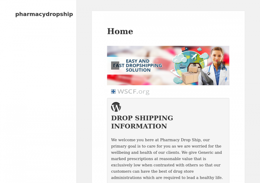 Pharmacydropship.net Overseas Discount Drugstore