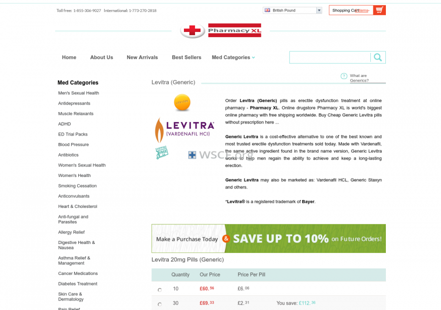 Pharmacylevitra.com Best Online Pharmacy
