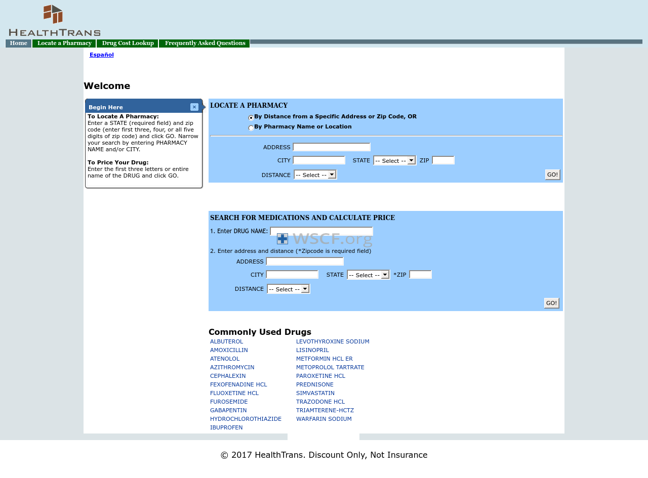 Pharmacylookup.com Drug Store