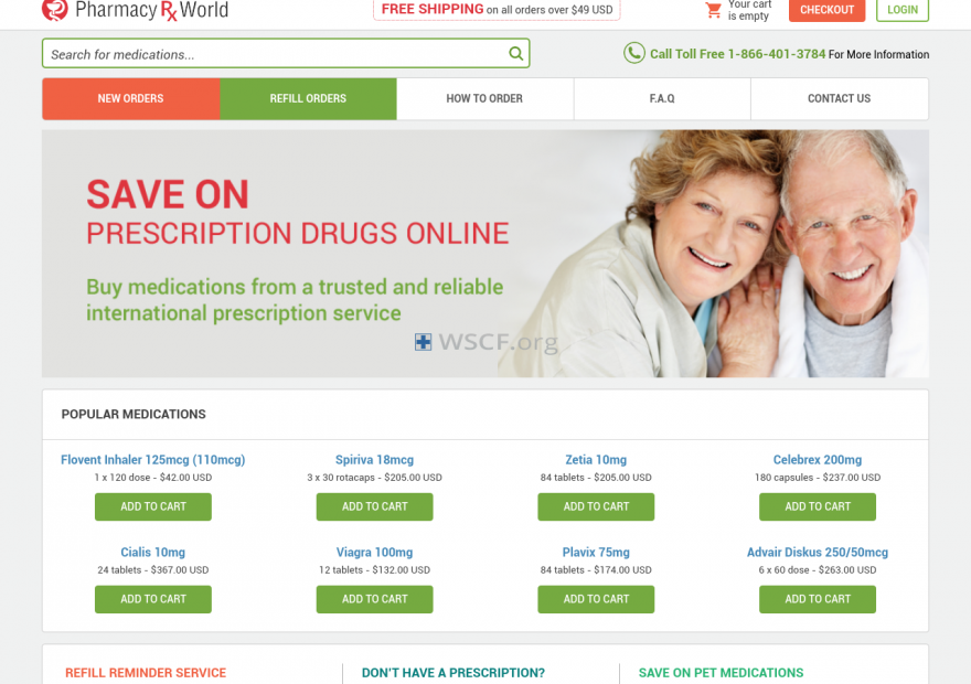 Pharmacyrxworld.com Online Offshore Pharmacy