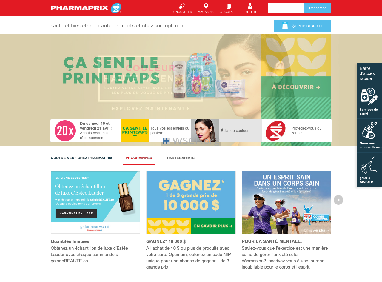 Pharmaprix.com Pharmacies