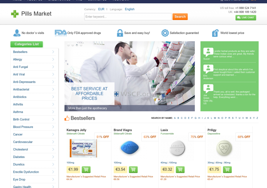 Pillsm.net Online Offshore Pharmacy