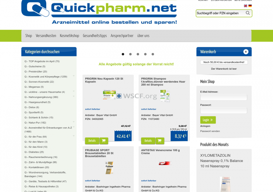 Quickpharm.net Drug Store