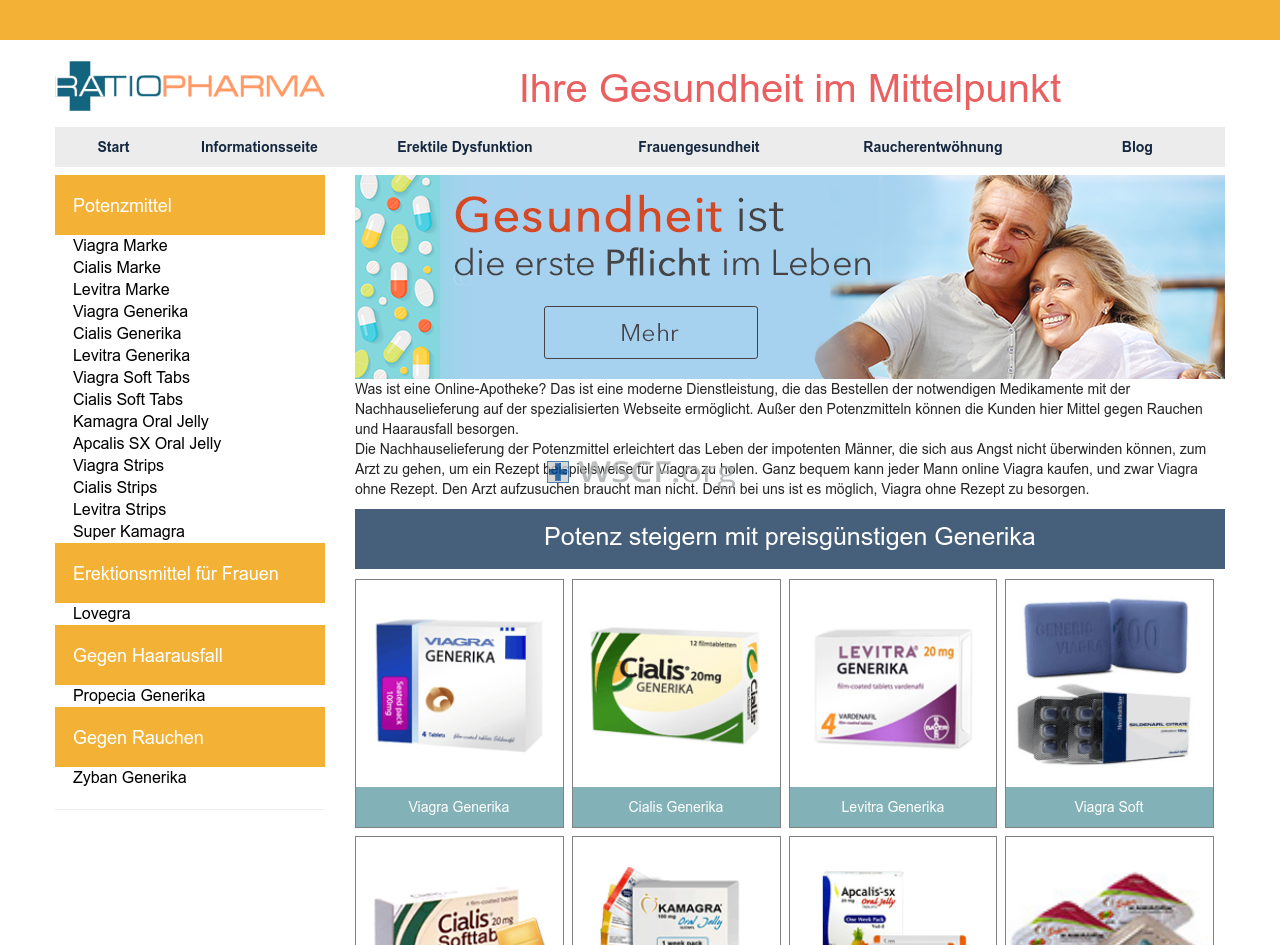 Ratiopharma.com Drug Store