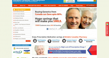 Reliablecanadianpharmacy.com Online Pharmaceutical Shop