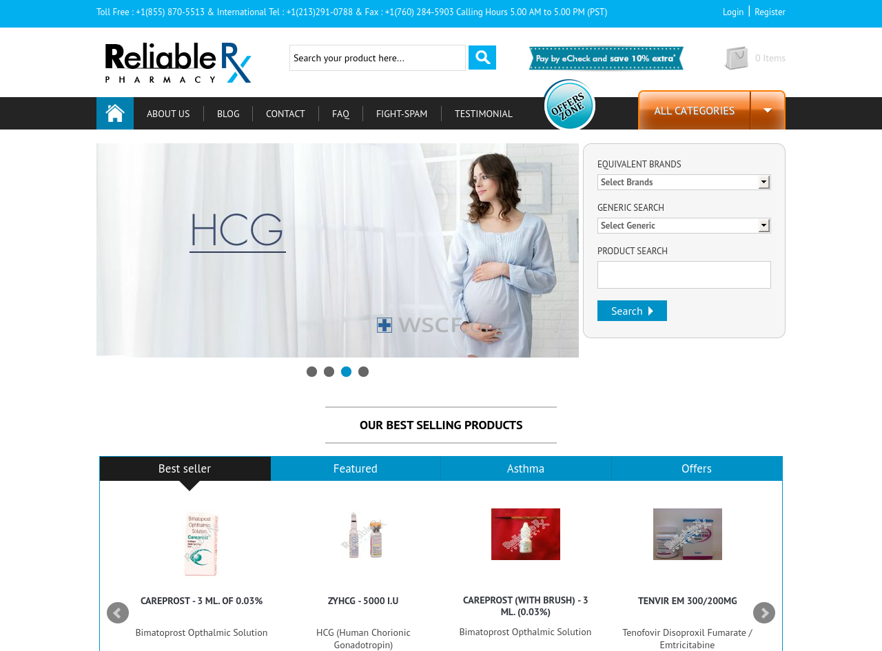 Reliablerx.com Pharmacies Online