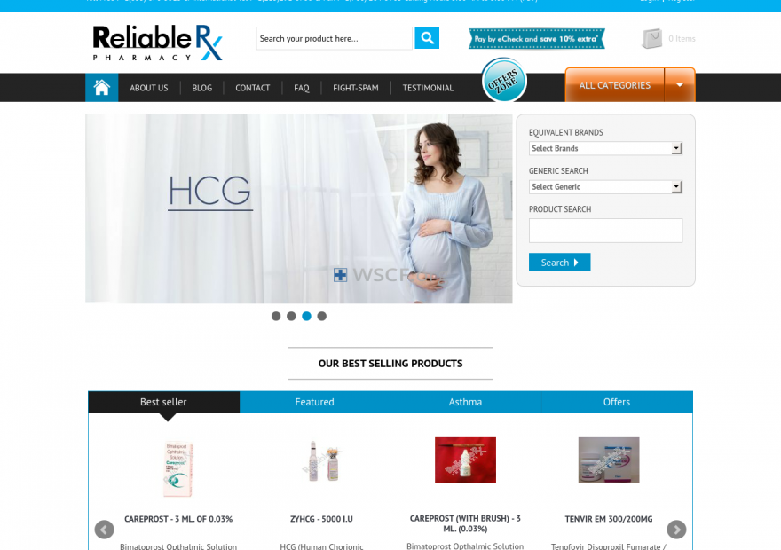 Reliablerxpharmacy.com Great Web Drugstore