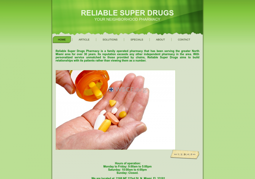 Reliablesuperdrugs.com Online Pharmaceutical Shop