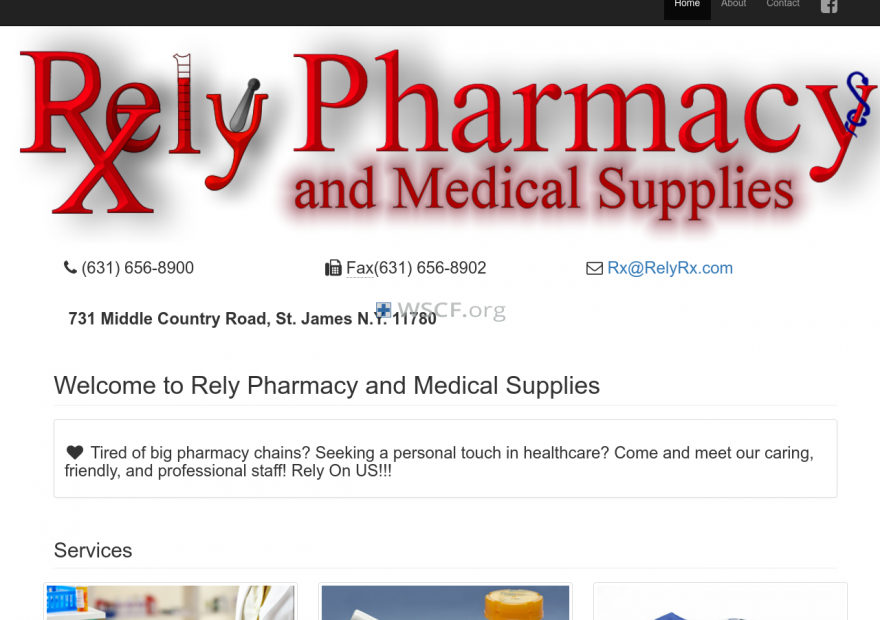 Relyrx.com Online Canadian Pharmacy