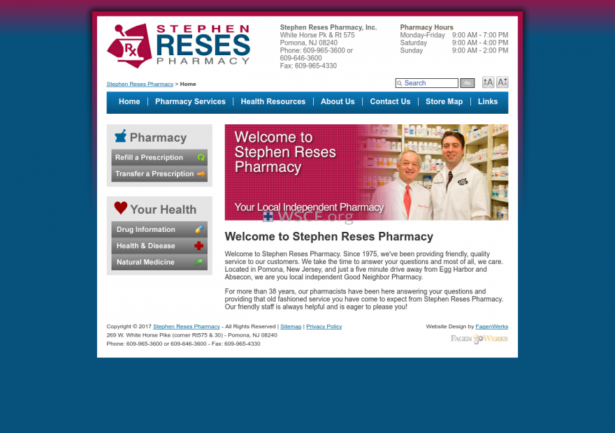 Resespharmacy.com Drug Store