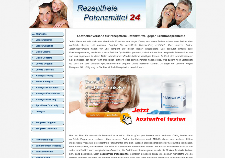 Rezeptfreie-Potenzmittel-24.com The Internet Canadian Drugstore