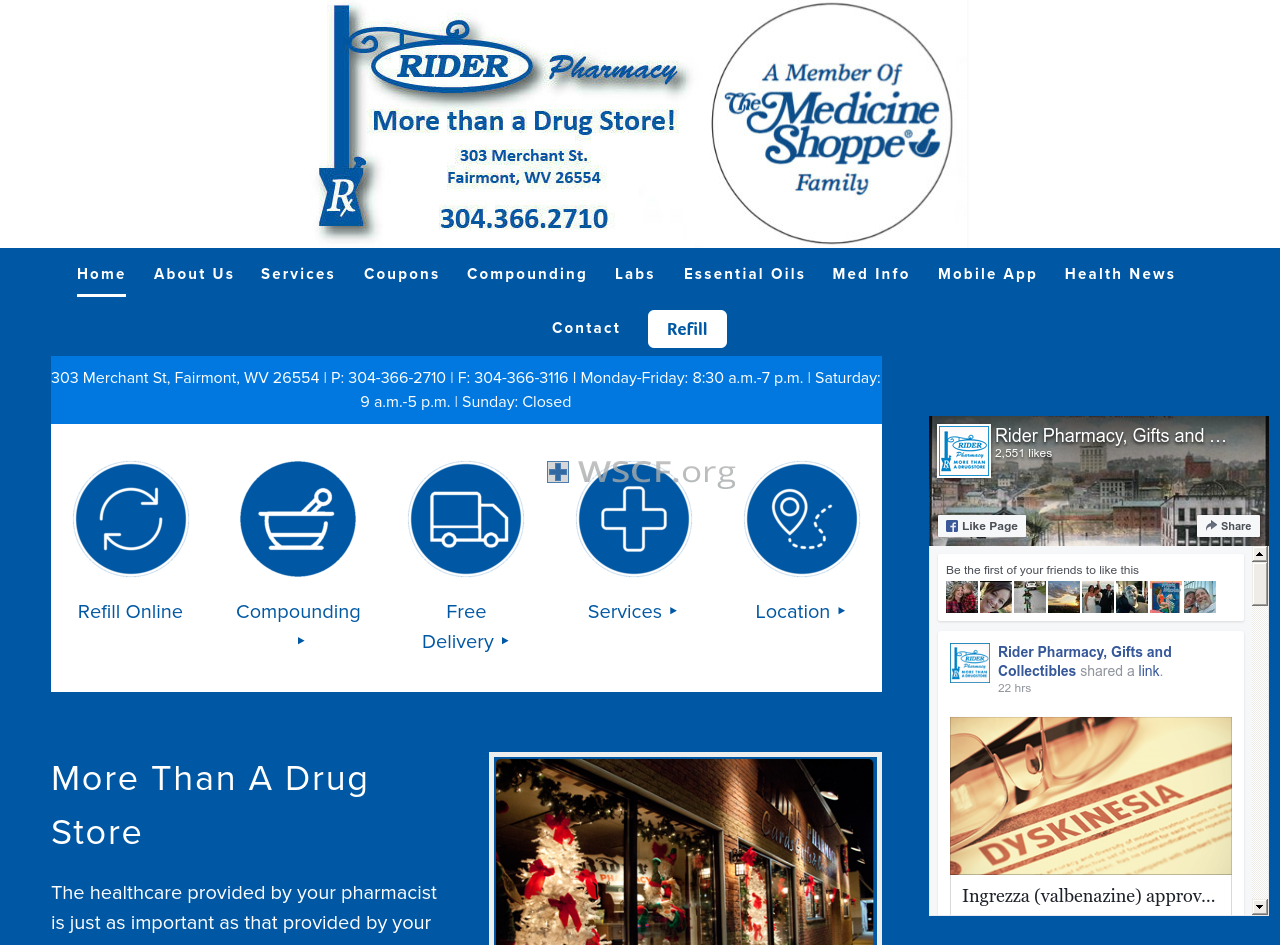 Riderpharmacy.com The Internet Canadian Drugstore