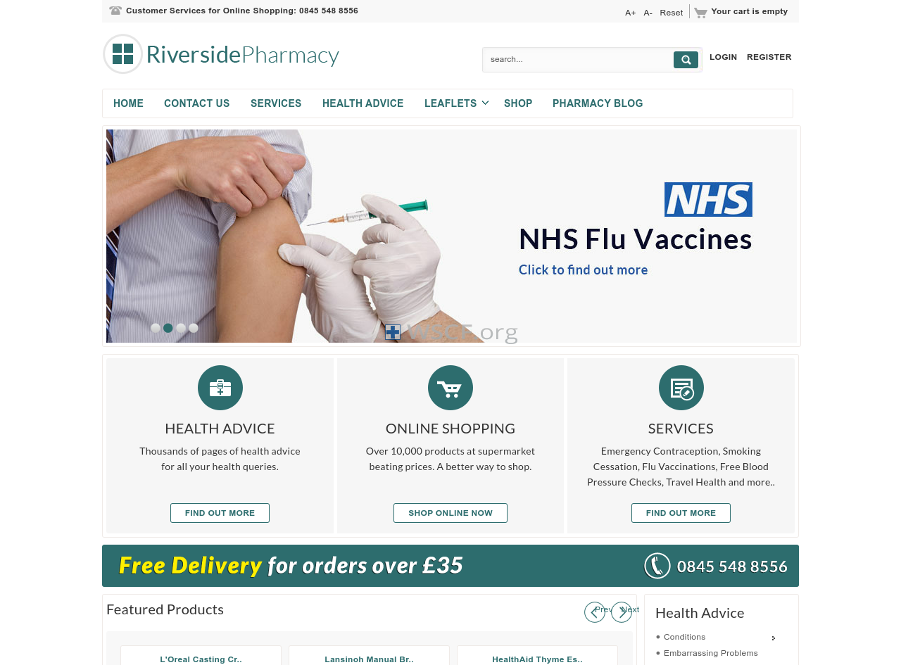 Riverside-Pharmacy.com Online Pharmacy