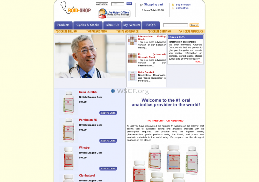 Roid-Shop.com Reliable Medications