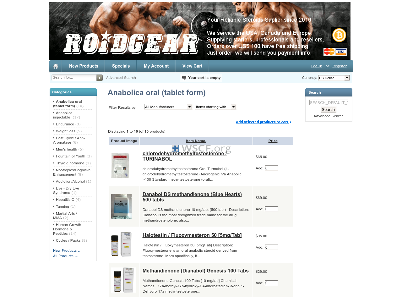 Roidgear.com Web’s Pharmaceutical Shop