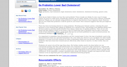 Rosuvastatineffects.com Reliable Medications