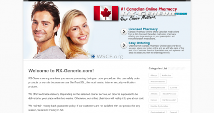 Rx-Generic.com Big Choice Generic Drugs