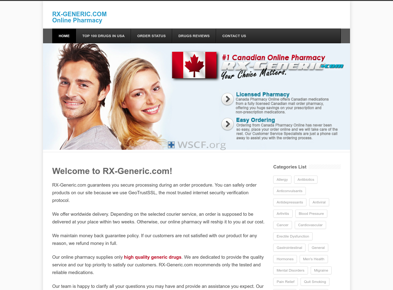 Rx-Generic.com Big Choice Generic Drugs