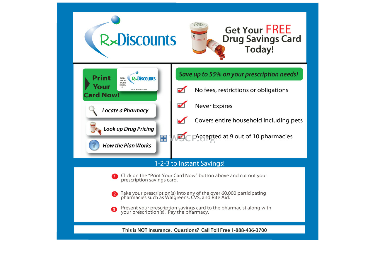 Rxdiscounts.com Online Pharmacy