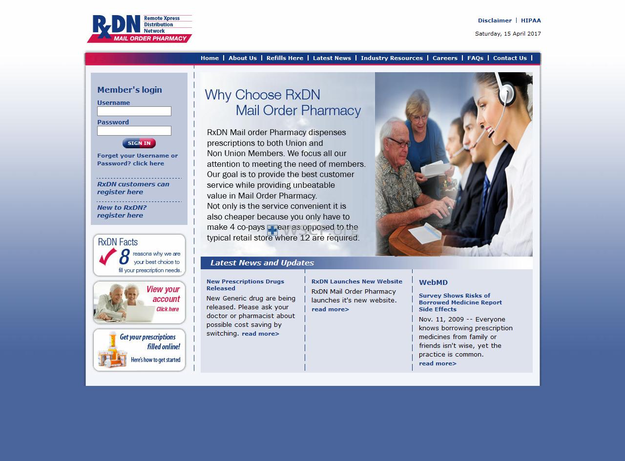 Rxdn.com Online Pharmacies