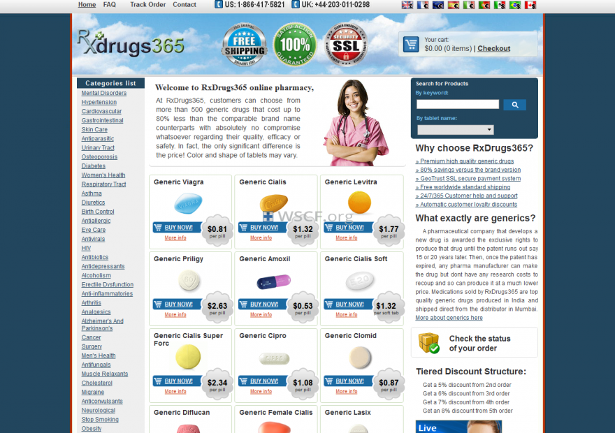 Rxdrugs365.net Great Internet Drugstore