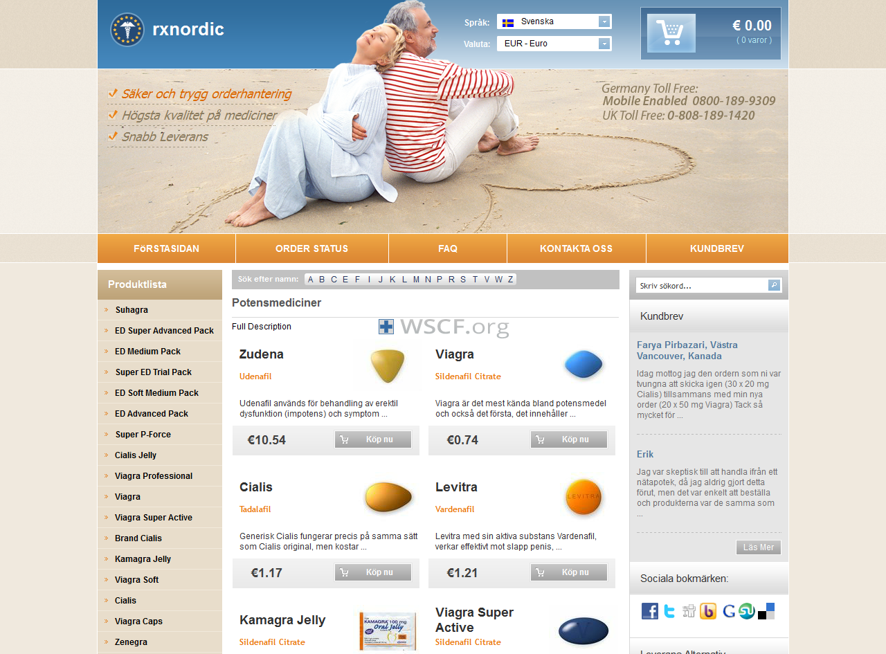 Rxnordic.net Online Pharmacy