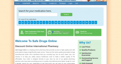 Safedrugsonline.com The Internet Canadian Drugstore