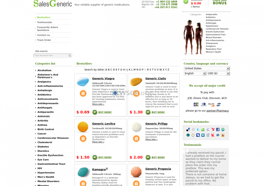 Salesgeneric.com The Internet Canadian Pharmacy