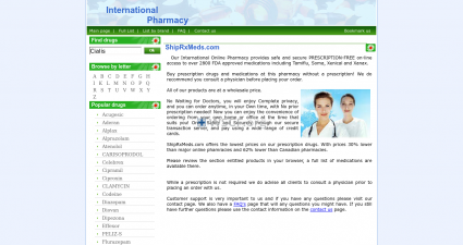 Shiprxmeds.com Online Pharmacy