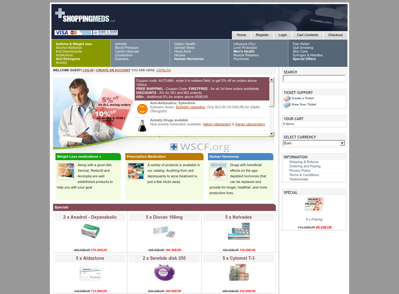 Shoppingmeds.net Online Pharmacies