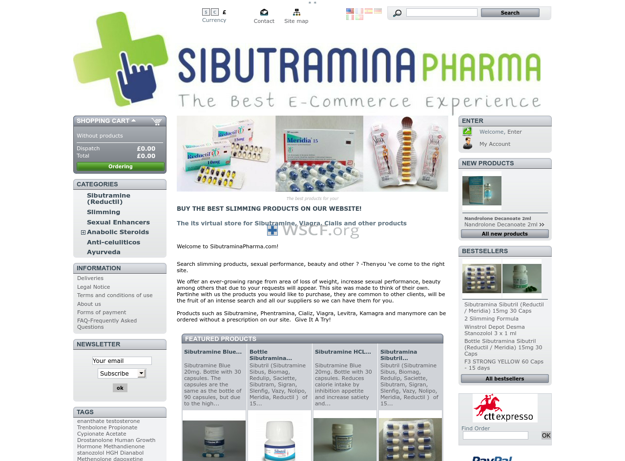 Sibutraminapharma.com Online Canadian Pharmacy