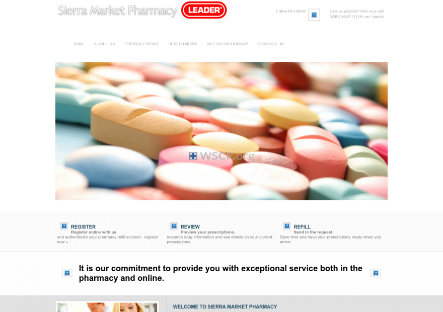 Sierramarketpharmacy.com #1 Drugstore